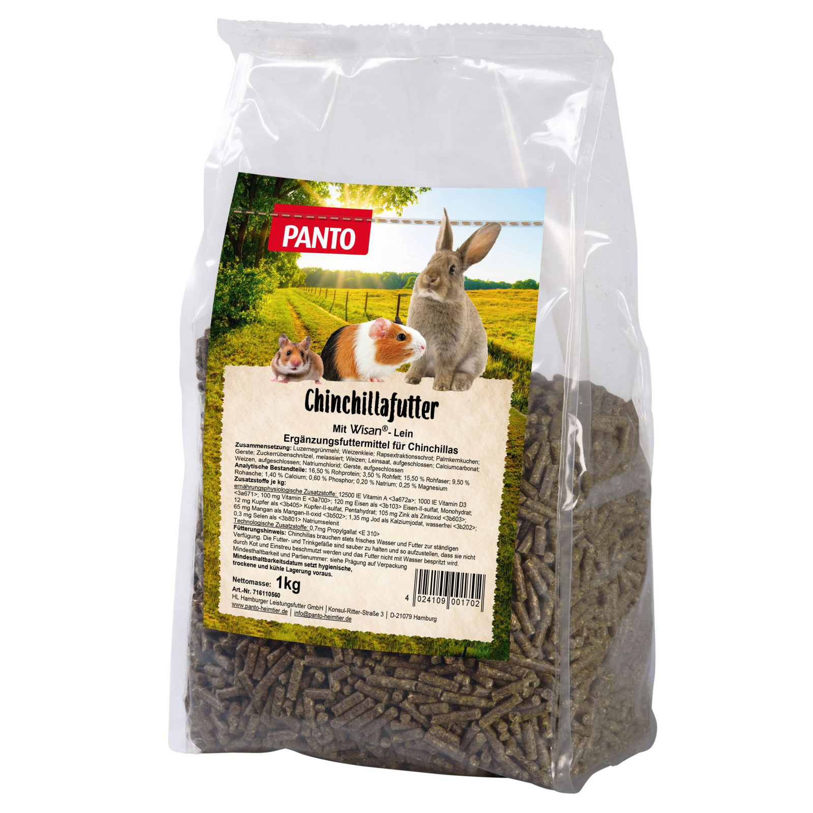 PANTO® Chinchillafutter