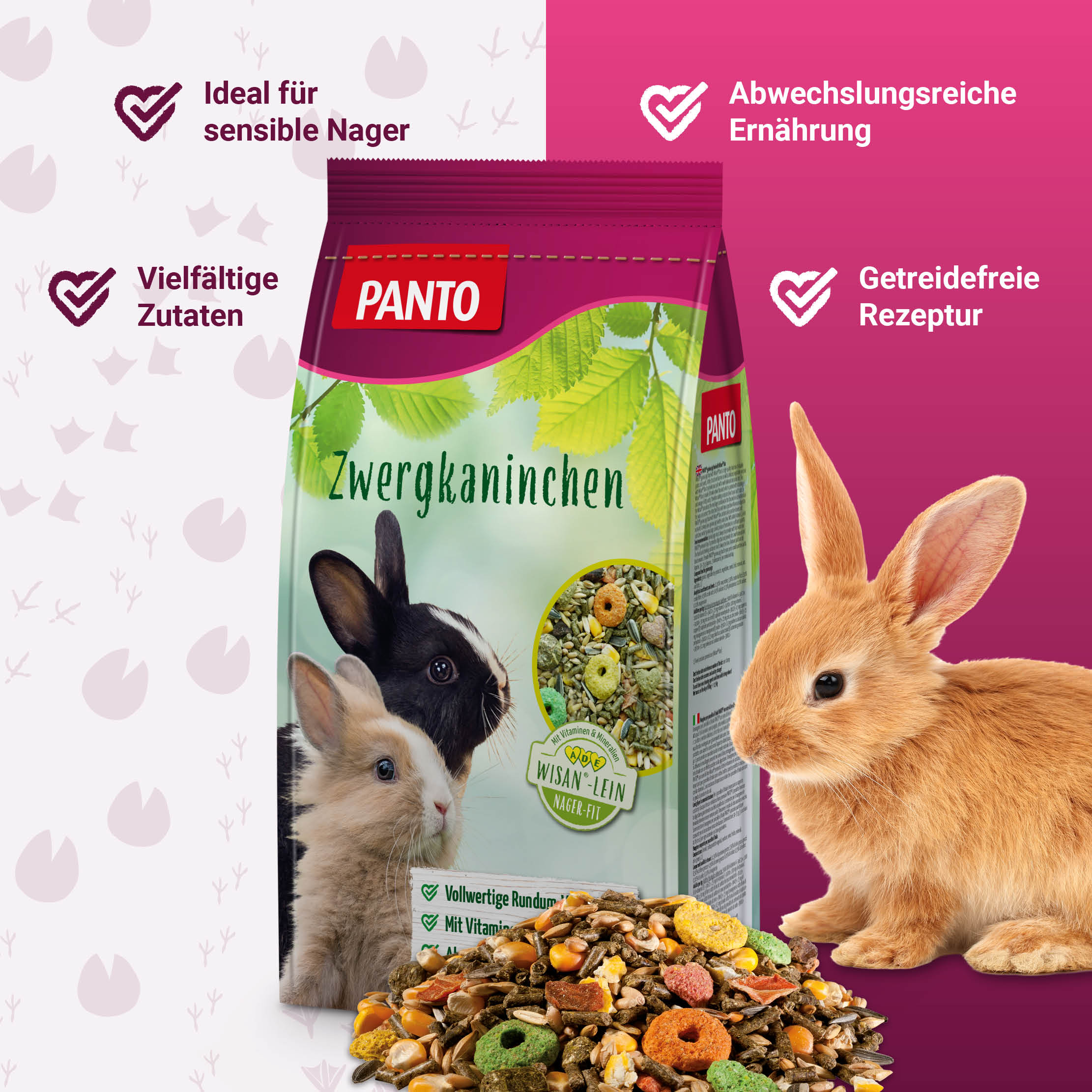 PANTO® Zwergkaninchenfutter