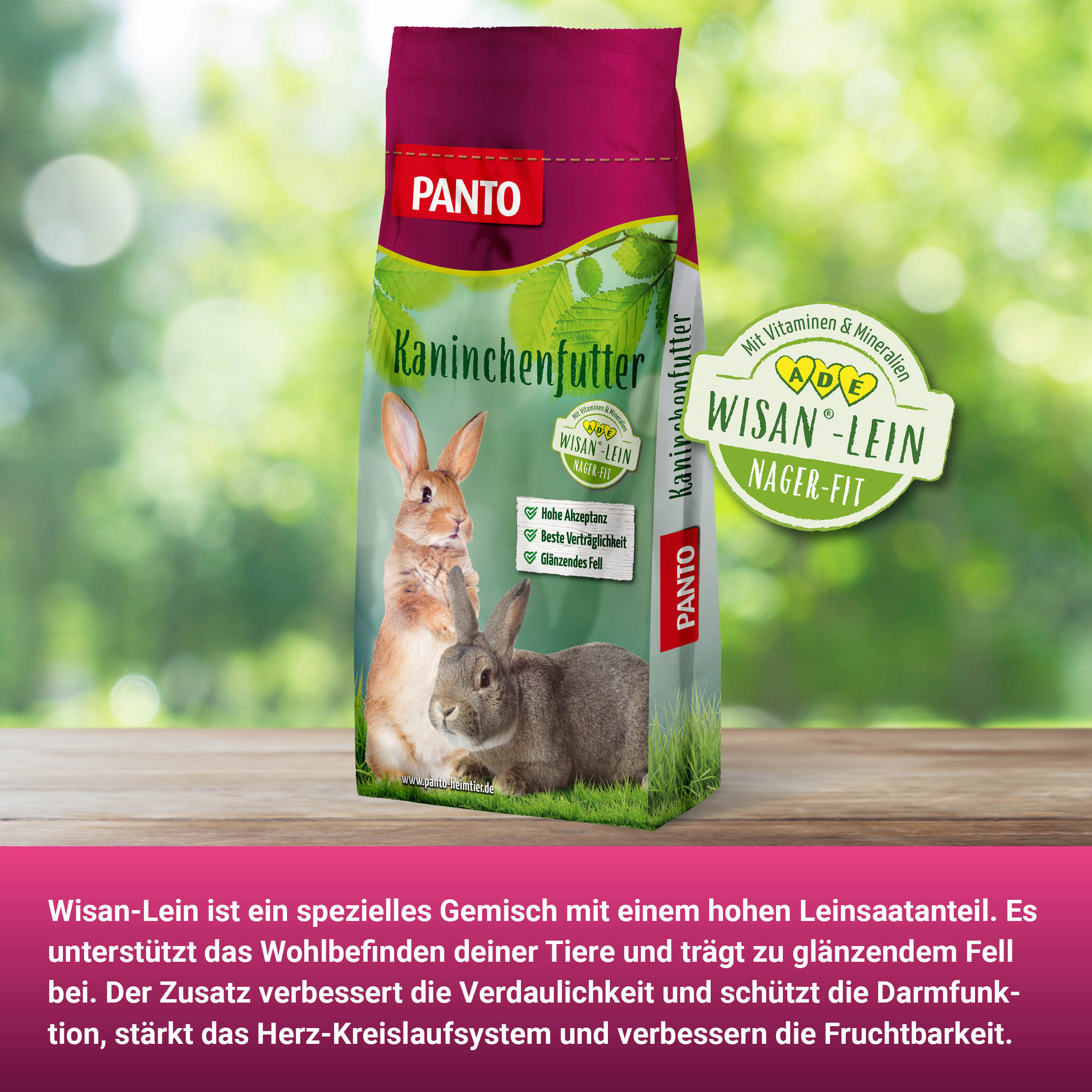 PANTO Kaninchenfutter Cocci