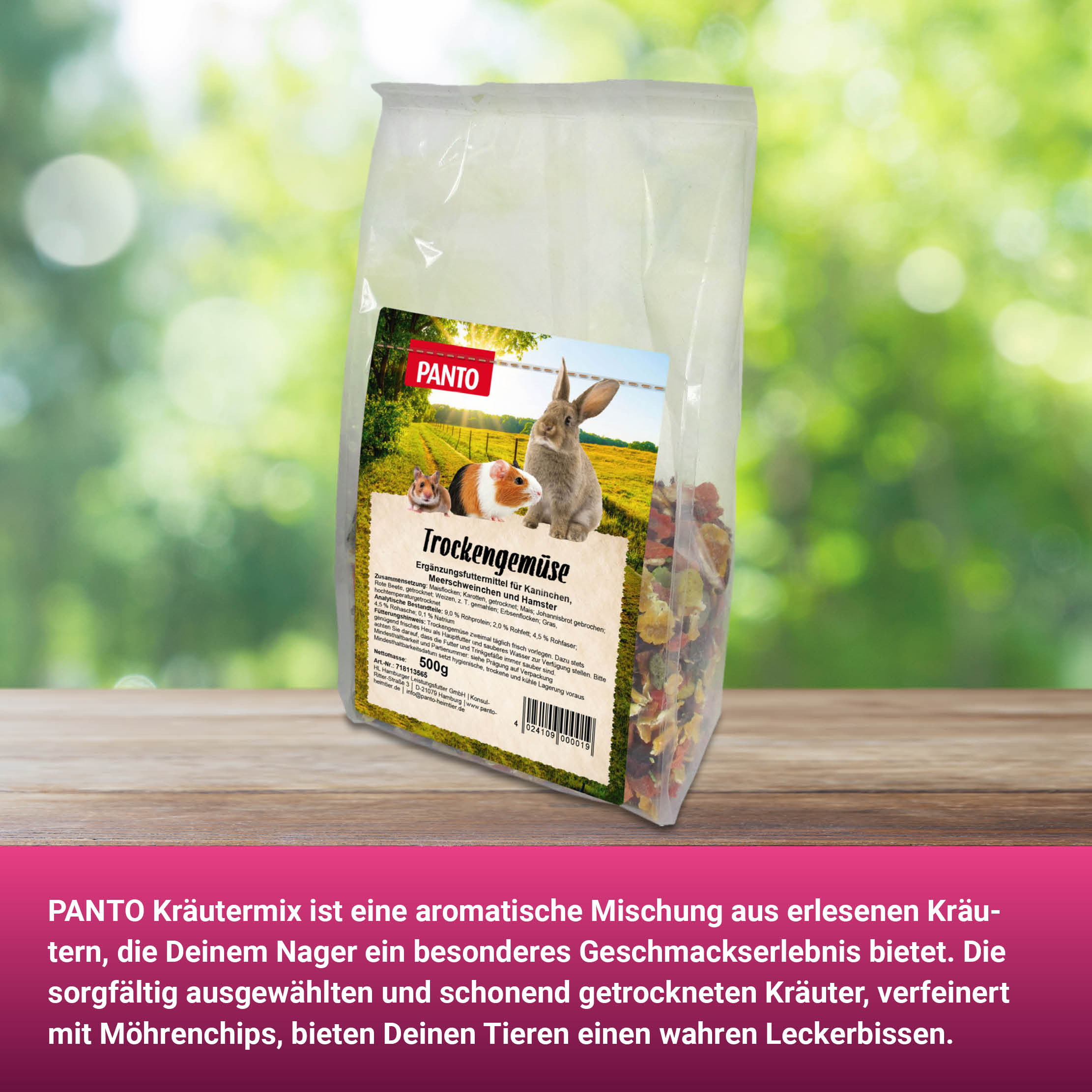 PANTO® Trockengemüse 0,5kg