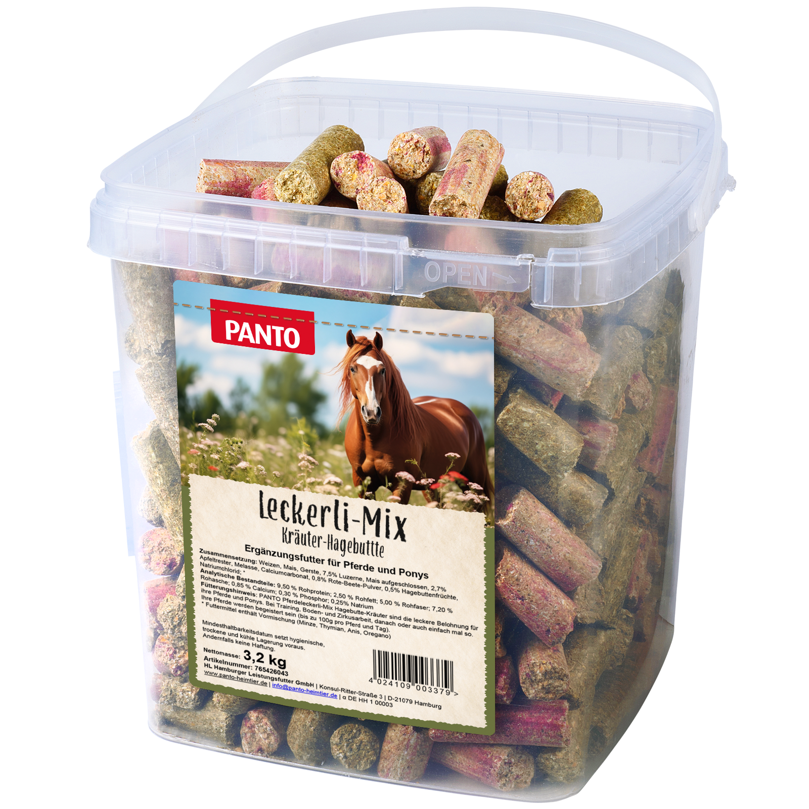 PANTO® Leckerli Kräuter & Hagebutte 3,2kg