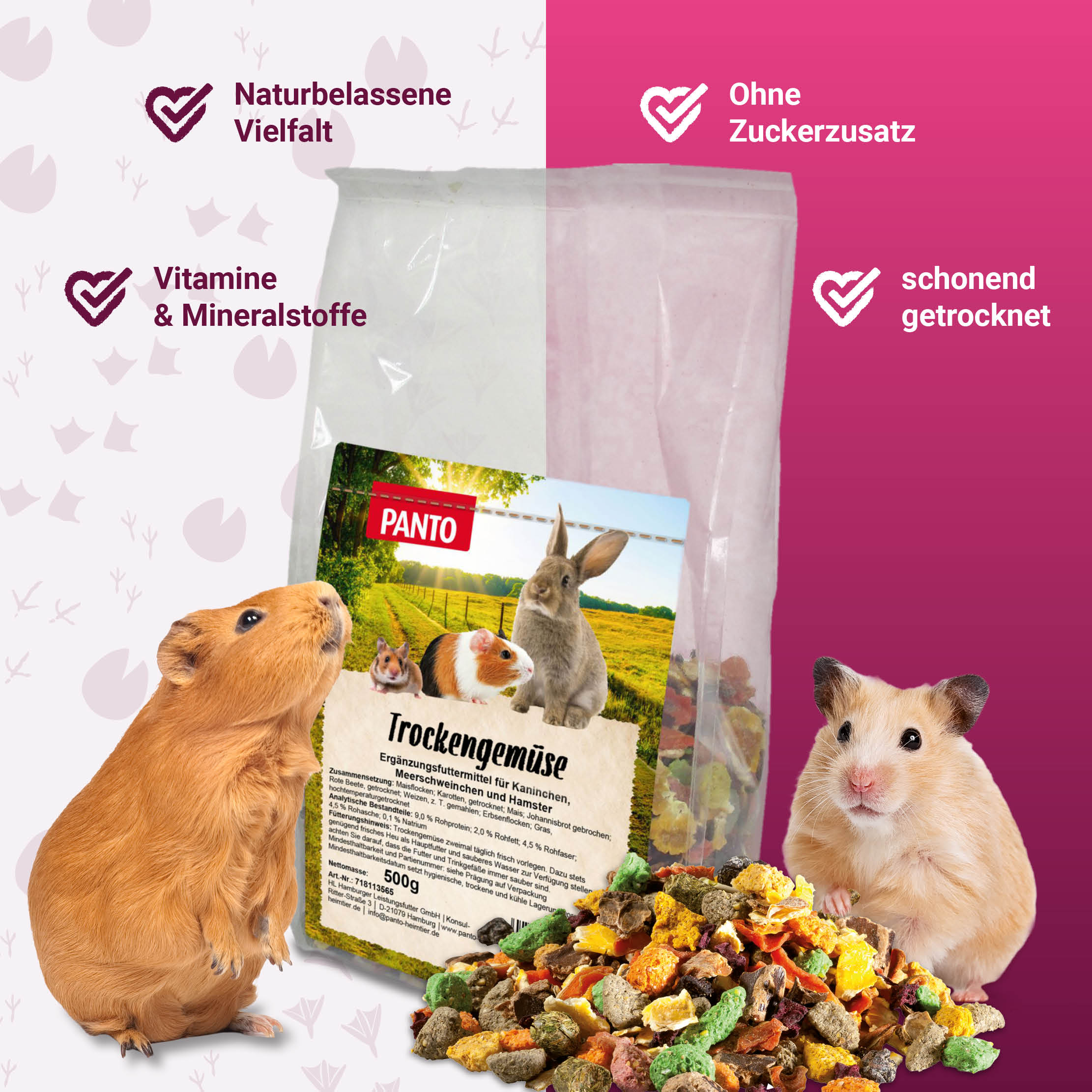 PANTO® Trockengemüse 0,5kg