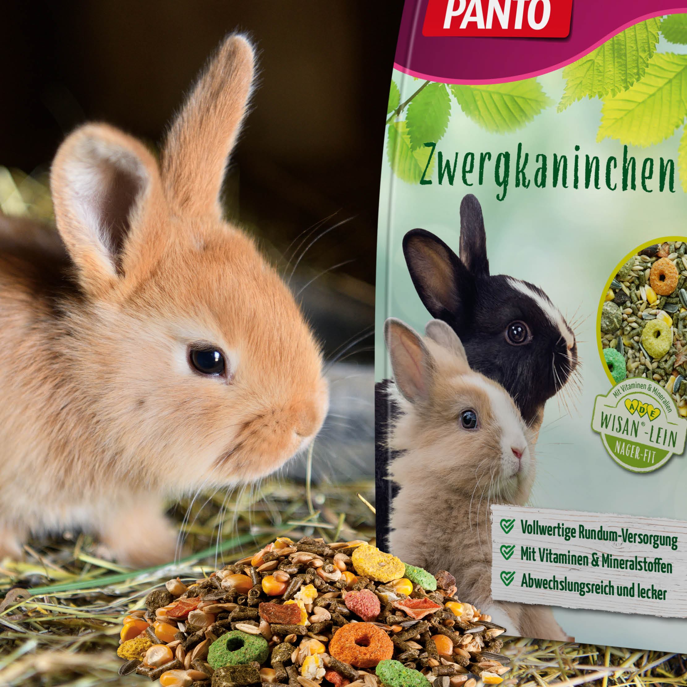 PANTO® Zwergkaninchenfutter