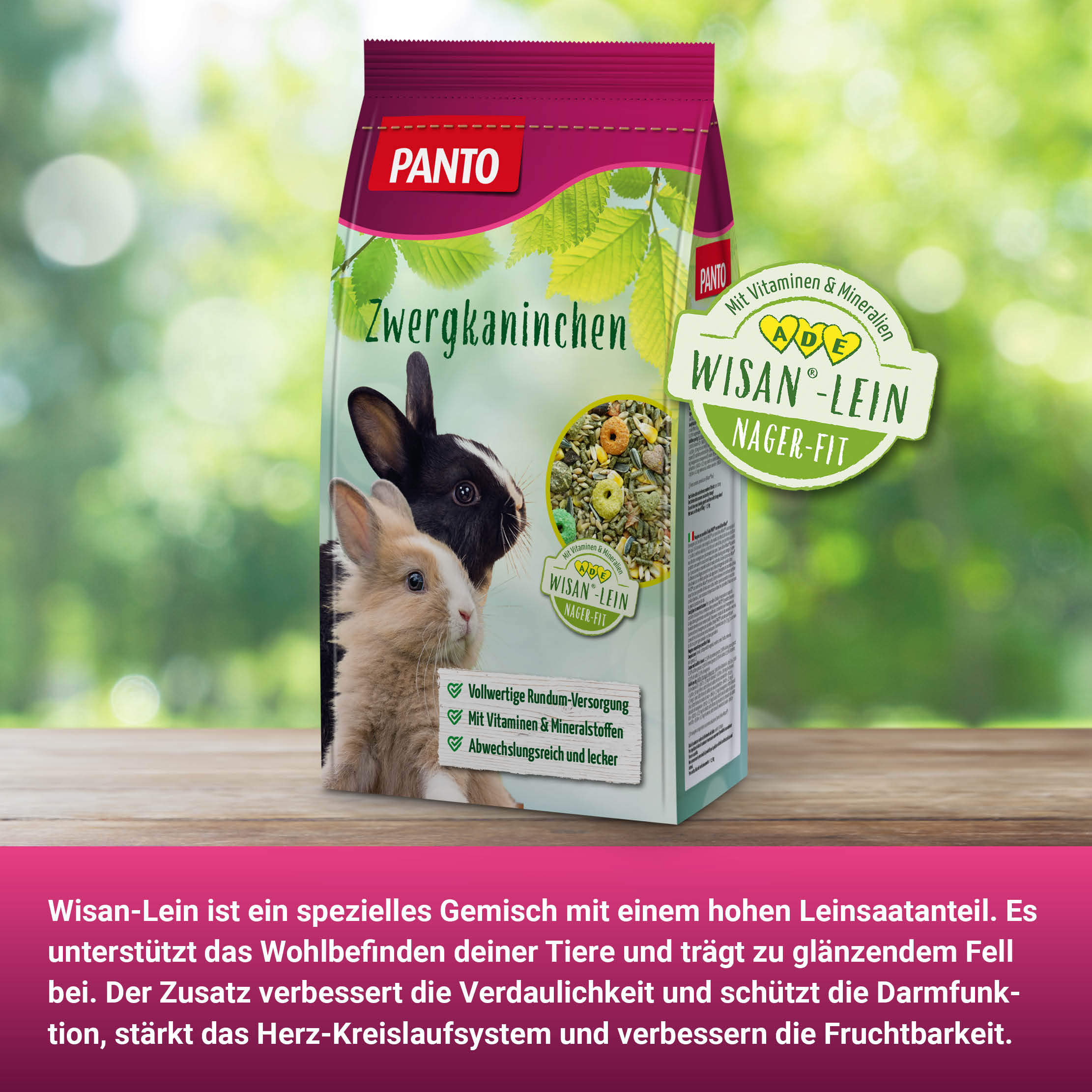 PANTO® Zwergkaninchenfutter